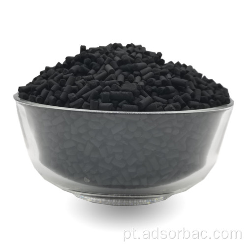 Materiais de remoção de amônia 4mm pellet ativado carbono